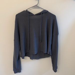 grey longsleeve with hood